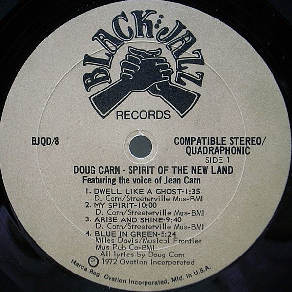Doug Carn Spirit of the New Land LP – Real Gone Music
