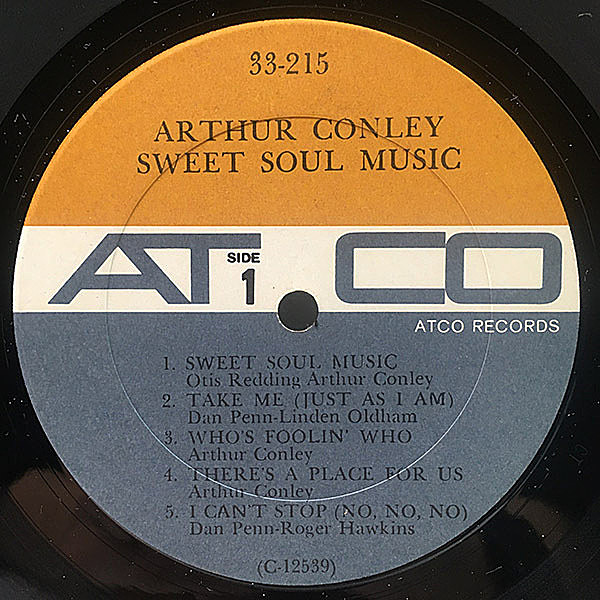 ARTHUR CONLEY / Sweet Soul Music (LP) / ATCO | WAXPEND RECORDS