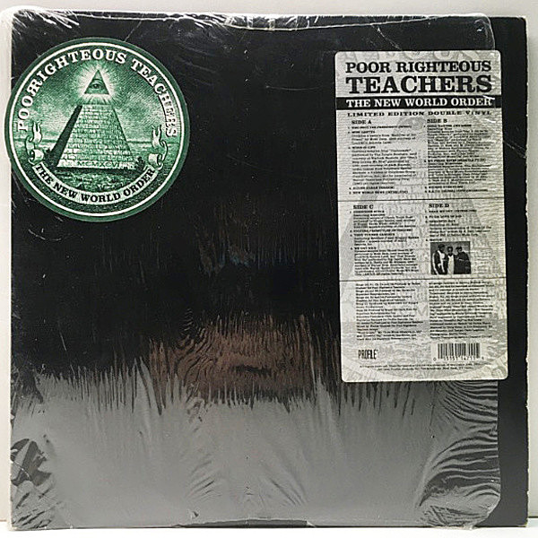 レコードメイン画像：入手難【プロモオンリー LTD. 2Lp】シュリンク付き USオリジナル POOR RIGHTEOUS TEACHERS The New World Order ('96 Profile) KRS-ONE