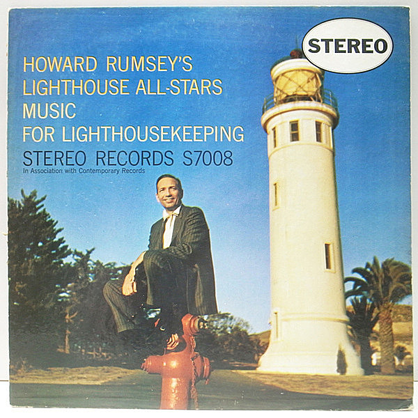 レコードメイン画像：稀少Stereo Records 完全 Orig.【SONNY CLARK全編参加】HOWARD RUMSEY Music For Lighthousekeeping (Contemporary S7008) 初版ステレオ