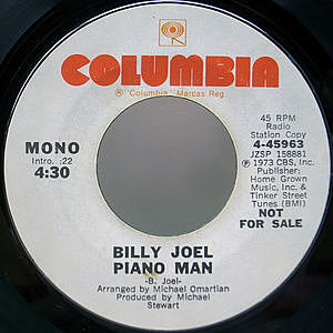 レコード画像：BILLY JOEL / Piano Man