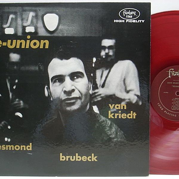 レコードメイン画像：美品 赤盤 MONO両溝 Orig. DAVE BRUBECK Reunion / Paul Desmond