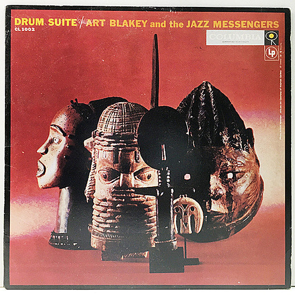 レコードメイン画像：美盤!! USプレス ART BLAKEY And The JAZZ MESSENGERS Drum Suite (Columbia CL 1002) w./Sabu Martinez, Jackie McLean, Ray Bryant ほか