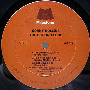 （LP） ソニー・ロリンズ / ホーン・カルチャー Milestone　1028 新入荷 ソニー・ロリンズ LP） / 洋楽 1028 Milestone ホーン
