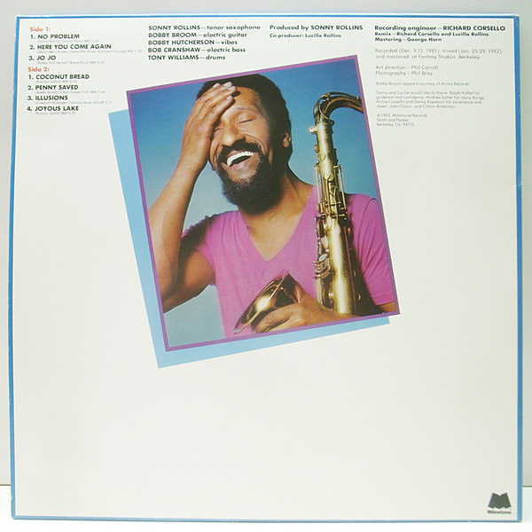 （LP） ソニー・ロリンズ / ホーン・カルチャー Milestone　1028 SONNY ROLLINS / No Problem (LP) / Milestone | WAXPEND RECORDS