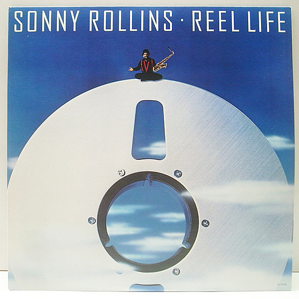 レコードメイン画像：【増尾好秋, Bobby Broom, Bob Cranshawらが参加】美品 USオリジナル SONNY ROLLINS Reel Life ('82 Milestone) ソニー・ロリンズ LP
