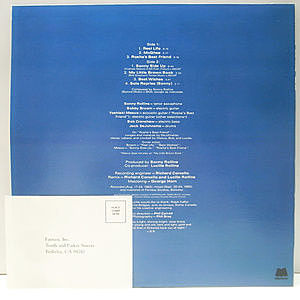 （LP） ソニー・ロリンズ / ホーン・カルチャー Milestone　1028 SONNY ROLLINS / Horn Culture (LP) / Milestone | WAXPEND RECORDS