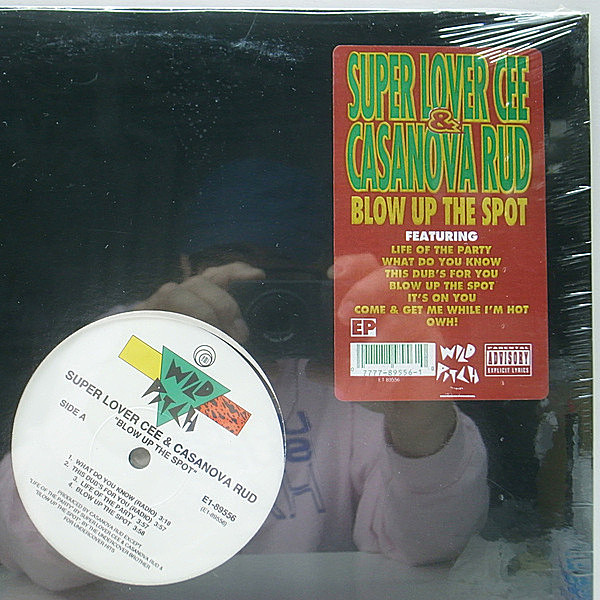 レコードメイン画像：レアなシールド未開封！12インチ オリジナル SUPER LOVER CEE & CASANOVA RUD Blow Up The Spot ('93 Wild Pitch) JOE TEXネタ SAMPLING