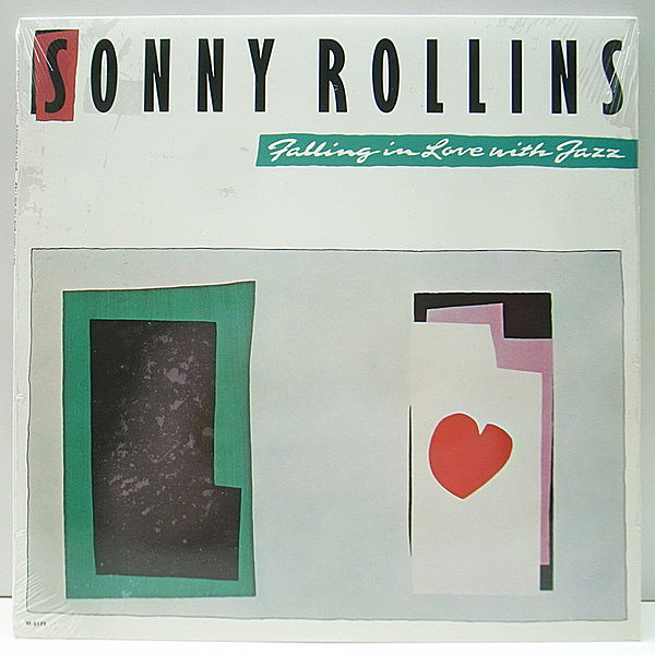 レコードメイン画像：'89年 稀少アナログ 未開封!! USオリジナル SONNY ROLLINS Falling In Love With Jazz 馴染みの面子を交えた往年のスタンダード集 レア LP