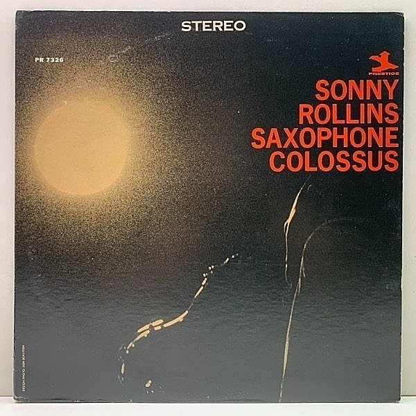 レコードメイン画像：極美盤!! USプレス SONNY ROLLINS Saxophone Colossus (Prestige PR 7326) Early 70s ライム w/TOMMY FLANAGAN, DOUG WATKINS, MAX ROACH