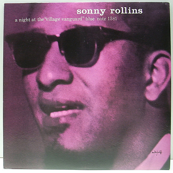 レコードメイン画像：レアな美盤!! MONO 両溝 RVG刻印 耳[Ear] SONNY ROLLINS A Night At The Village Vanguard (Blue Note BLP 1581) モノラル NEWYORKプレス