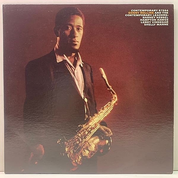 レコードメイン画像：美品!! 米盤 SONNY ROLLINS Contemporary Leaders (S7564) ウエストコースト勢とのワンホーンの名作 US '72年プレス LP