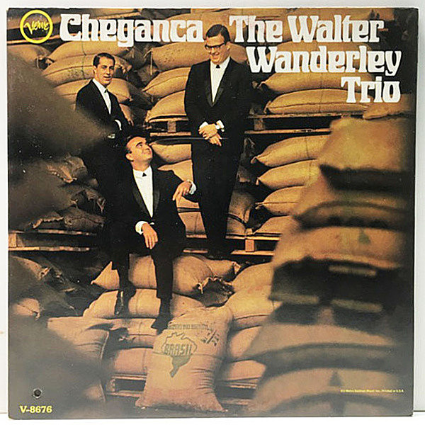 レコードメイン画像：美盤!! MONO 深溝 VANGELDER刻印 USオリジナル WALTER WANDERLEY Cheganca ('66 Verve) 米 初回 モノラル Lp ボサ・ジャズ名盤