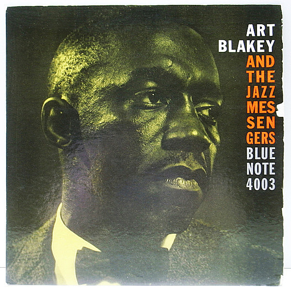 レコードメイン画像：R無し 47WEST63rd. MONO 両溝 USオリジナル ART BLAKEY & THE JAZZ MESSENGERS (Blue Note BLP 4003) RVG 耳 Lee Morgan, Benny Golson