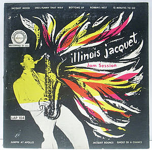 レコード画像：ILLINOIS JACQUET / Jam Session With Illinois Jacquet