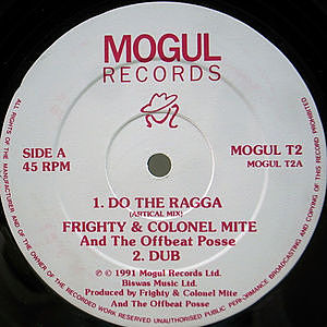 レコード画像：FRIGHTY & COLONEL MITE / OFFBEAT POSSE / Do The Ragga
