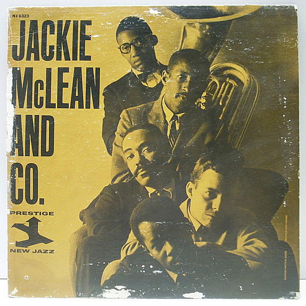 レコードメイン画像：【B面のみエラー盤】MONO VANGELDER刻印 JACKIE MCLEAN And Co. + [JOHNNY HAMMOND SMITH／Opus De Funk] モノラル LP