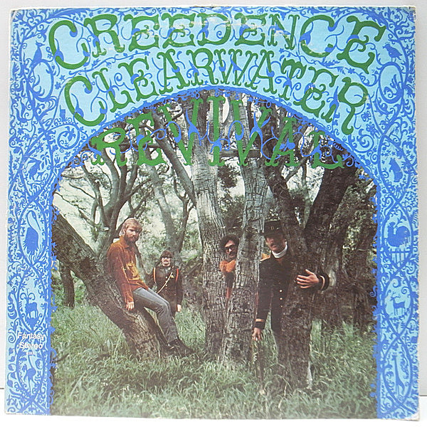 レコードメイン画像：激レア US 完全オリジナル【初版オンリー！Suzie Q 印刷無し】両溝ラベル CREEDENCE CLEARWATER REVIVAL [CCR] Same／1st デビュー盤 LP