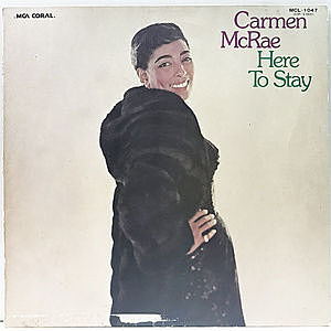 レコード画像：CARMEN McRAE / Here To Stay