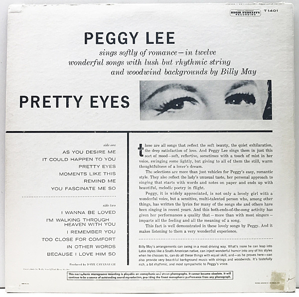 USオリジナル レア　Peggy Lipton ステレオレコード USオリジナル レア Peggy Lipton ステレオレコード