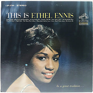 レコード画像：ETHEL ENNIS / This Is Ethel Ennis