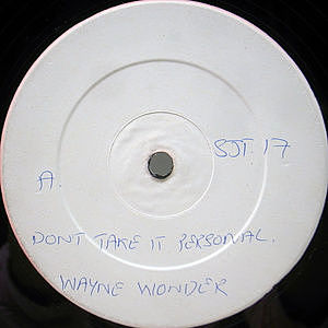 レコード画像：WAYNE WONDER / Don't Take It Personal