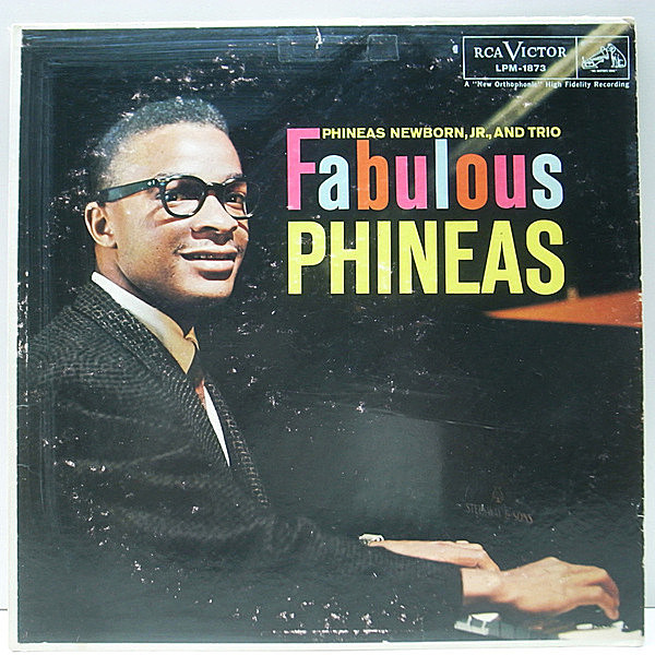 レコードメイン画像：【巧妙なテクニック／インタープレイ】MONO オリジナル PHINEAS NEWBORN JR. Fabulous ～ ('58 RCA) 若かりし日のカルテット演奏