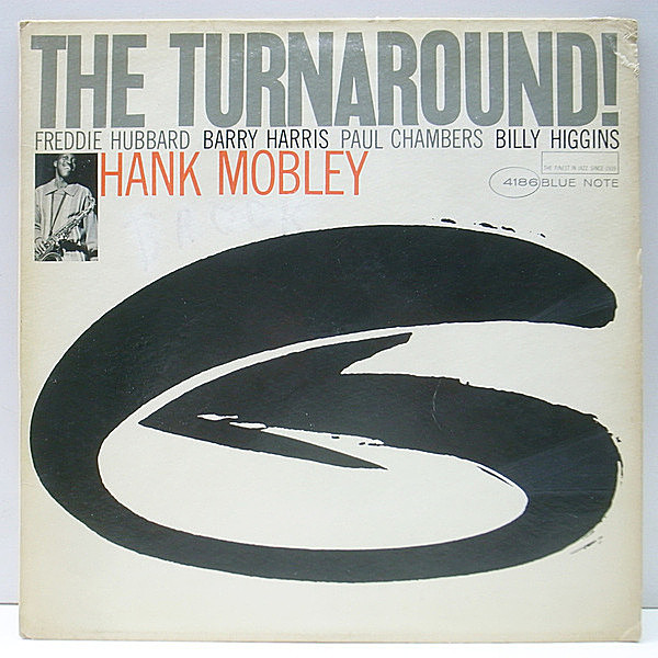 レコードメイン画像：MONO 1st. NEWYORK USオリジナル HANK MOBLEY The Turnaround (Blue Note BLP 4186) モノラル VANGELDER 耳 Donald Byrd, Barry Harris