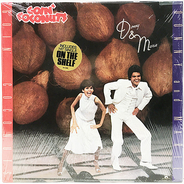 レコードメイン画像：シュリンク良好!! USオリジナル DONNY & MARIE Goin' Coconuts ('78 Polydor) On The Shelf, You Bring Me Sunshine フリーソウル／AOR LP
