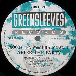 レコード画像：COCOA TEA / JUDY MOWATT / After The Party