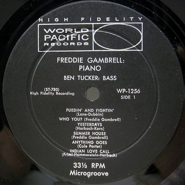 FREDDIE GAMBRELL / BEN TUCKER / Freddie Gambrell With Ben