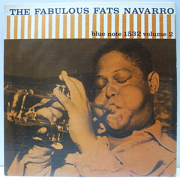 レコードメイン画像：レア LEXINGTON 額縁 USオリジナル FATS NAVARRO The Fabulous Volume 2 (Blue Note BLP 1532) MONO 手書きRVG 40年代の貴重なセッション