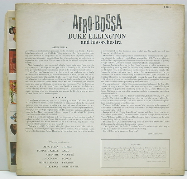 DUKE ELLINGTON / Afro Bossa (LP) / Reprise | WAXPEND RECORDS