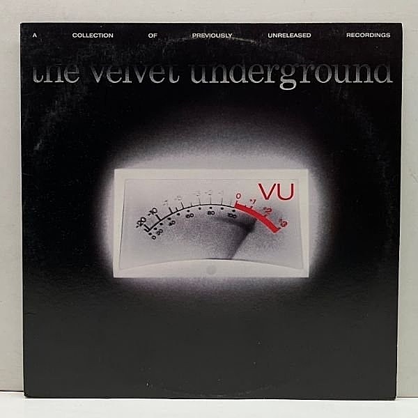 レコードメイン画像：【LOU REED在籍時のオリジナル・メンバーの未発表曲集】美盤!! USオリジナル VELVET UNDERGROUND / VU ('84 Verve) STERLING刻印あり