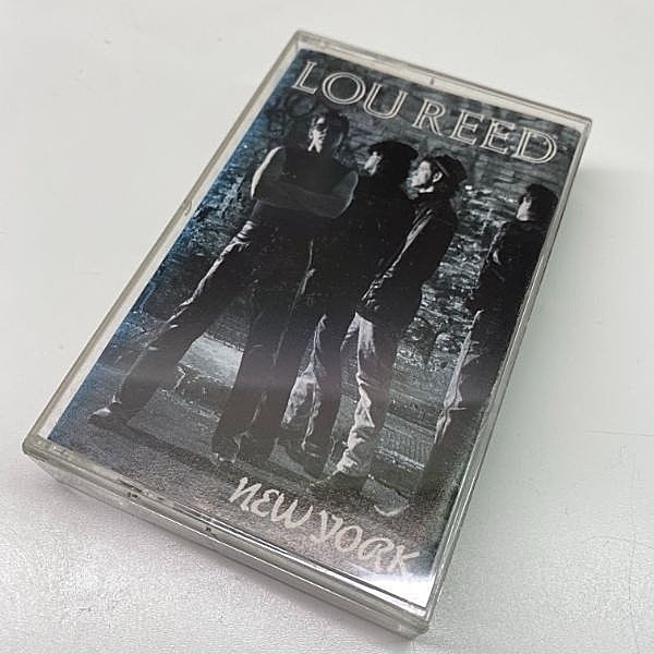 レコードメイン画像：US製 CASSETTE TAPE／テープ LOU REED New York ('89 Sire) John Cale, Maureen Ann Tuckerも参加した80年最後のベストワーク カセット