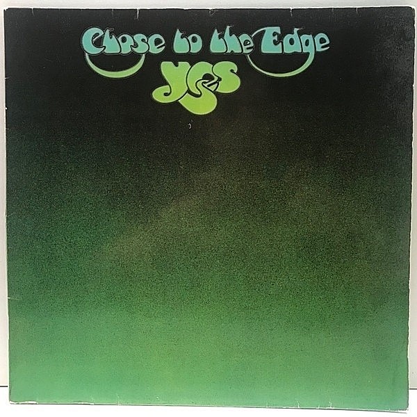 レコードメイン画像：コーティング仕様 GERMANY オリジナル YES Close To The Edge ('72 Atlantic) イエス 危機 LP インナー付属