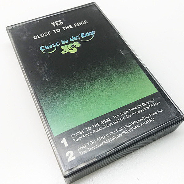 レコードメイン画像：CASSETTE TAPE／カセット テープ YES Close To The Edge (Atlantic) イエス 危機 プログレッシヴ・ロックを代表する名作