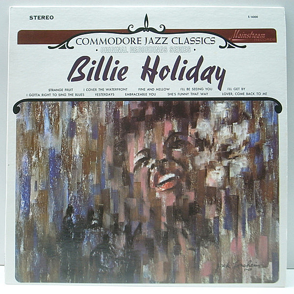 レコードメイン画像：【奇妙な果実=Strange Fruitほか、ビリー・ホリデイの名唱がたっぷり】美品 BILLIE HOLIDAY Commodore Jazz Classics ('64 Mainstream)