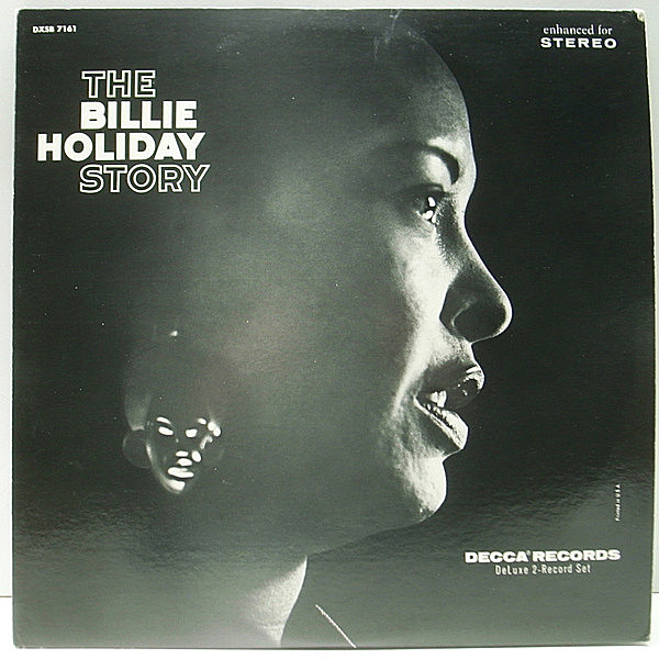 レコードメイン画像：【円熟期の名唱たっぷりの2枚組】2LP 良好品!! The Billie Holiday Story (Decca DXSB 7161) ビリー・ホリデイ 見開きジャケット