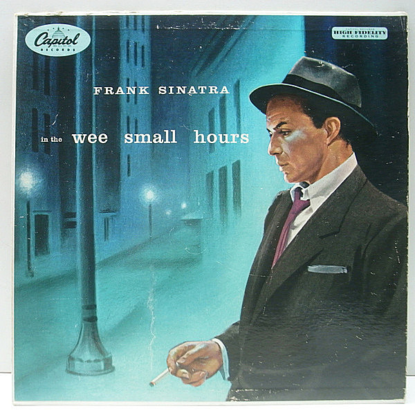 レコードメイン画像：激レア!! US 完全オリジナル 初版リング付き・灰ラベル FRANK SINATRA In The Wee Small Hours ('55 Capitol) シナトラを代表する名盤