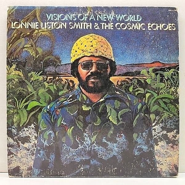 レコードメイン画像：USオリジナル GFゲートフォールド LONNIE LISTON SMITH Visions Of A New World ('75 Flying Dutchman) ロニー・リストン・スミス 曙光