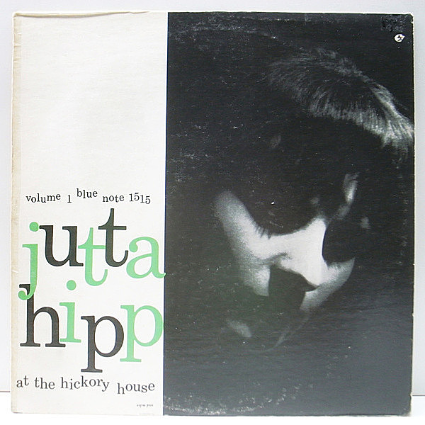 レコードメイン画像：美盤!! MONO モノラル JUTTA HIPP At The Hickory House Volume1 [Vol.1] (Blue Note BLP 1515) ユタ・ヒップ／ピアノトリオ屈指の名盤