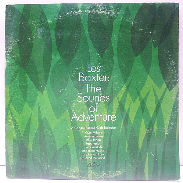 レコードメイン画像：極美盤!! 2LP 米 虹ラベル LES BAXTER The Sounds Of Adventure ('69 Capitol) レス・バクスター EXOTICA エキゾチカ Quiet Village ほか