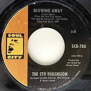 レコード画像：5TH DIMENSION / Blowing Away / Skinny Man