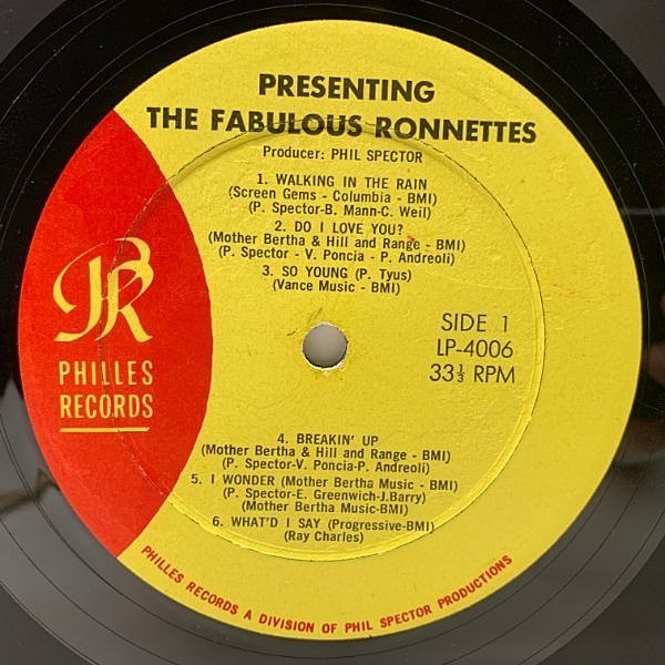 RONETTES / Presenting The Fabulous Ronettes Featuring Veronica (LP