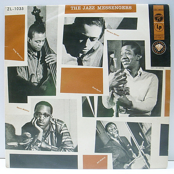 レコードメイン画像：【日本オンリー・10''LP】ザ・ジャズ・メッセンジャー THE JAZZ MESSENGERS 国内 初版 日ペラ・フリップ ART BLAKEY ほか 最強メンバー