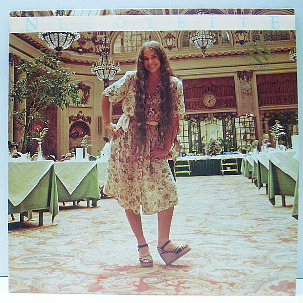 レコードメイン画像：稀少 プロモ 美品 USオリジナル NICOLETTE LARSON Same／1st デビュー ('78 Warner) LOTTA LOVE ほか Promo Copy