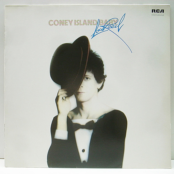 レコードメイン画像：【単身渡英で製作したアルバム】良好品!! LOU REED Coney Island Baby ('81 Europe共通) ルー・リード／コニー・アイランド・ベイビー LP