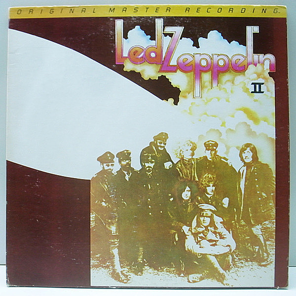 レコードメイン画像：激レア MOBILE MFSL 高音質 オリジナル LED ZEPPELIN II モービル HALF SPEED AUDIOPHILE レア 入手困難 LP レッド・ツェッペリン