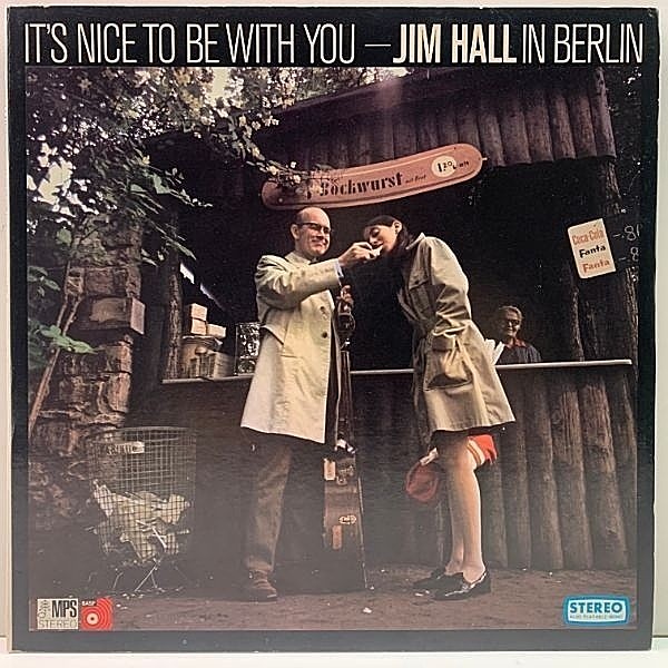 レコードメイン画像：美品 USプレス GFゲートフォルド JIM HALL It's Nice To Be With You - In Berlin ('72 MPS) 欧州の精鋭たちと繰り広げた久々のリーダー作